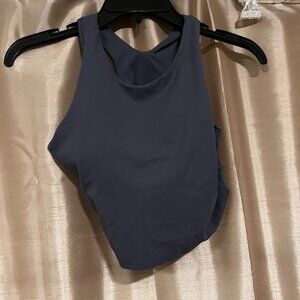Dark Grey Athletic Tank Top